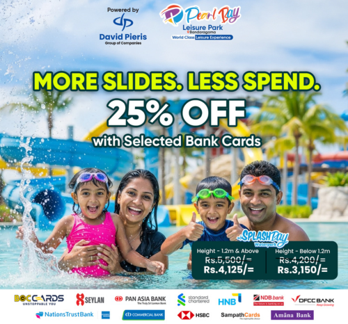25% OFF with Selected Bank Cards