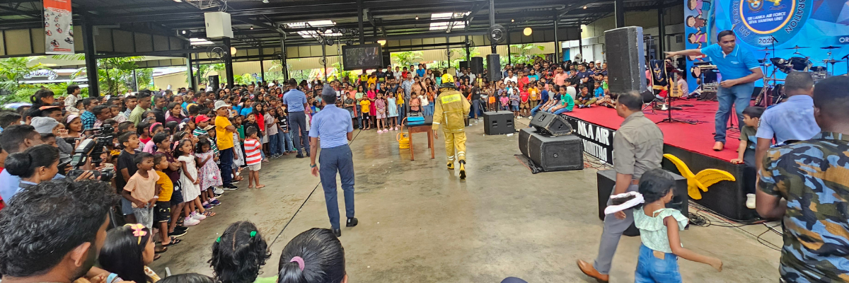 Sri Lanka Air Force Children’s Day Event