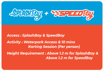 SplashBay + SpeedBay Standard - 1.2m and above in height