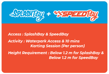 SplashBay + SpeedBay Standard - Height below 1.2m